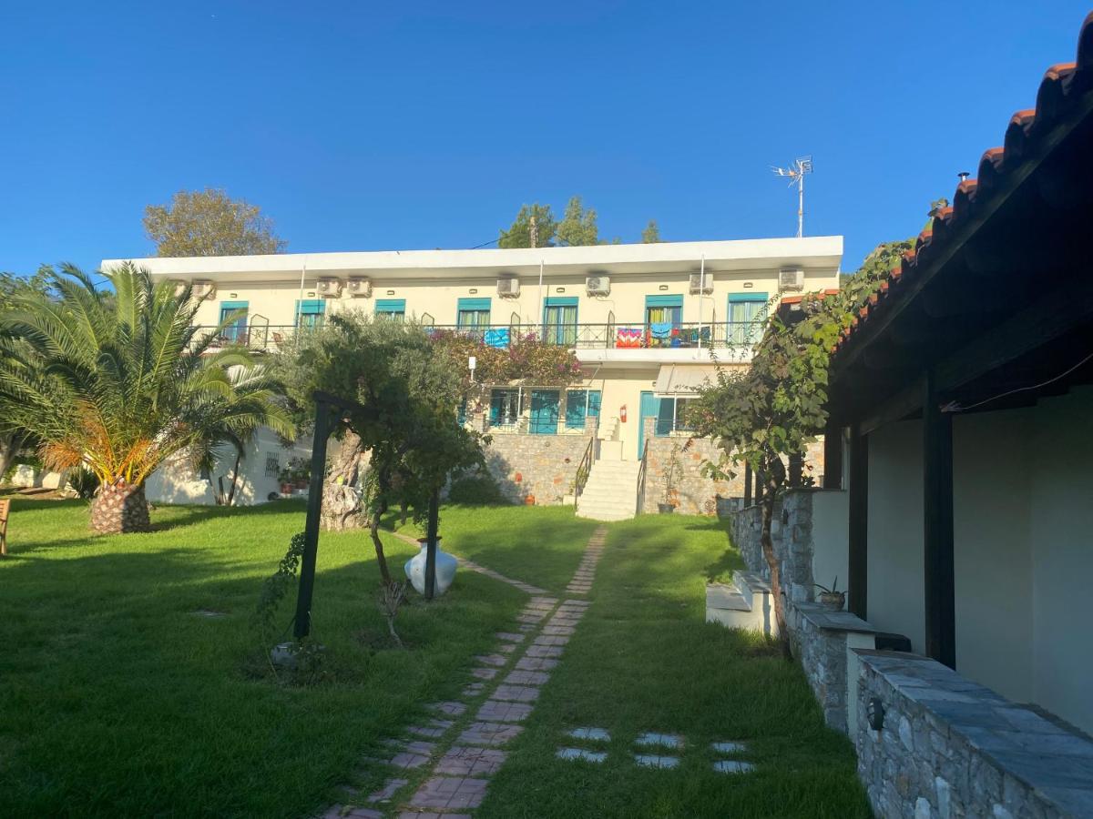 Angeliki Beach Hotel Megali Ammos  Bagian luar foto