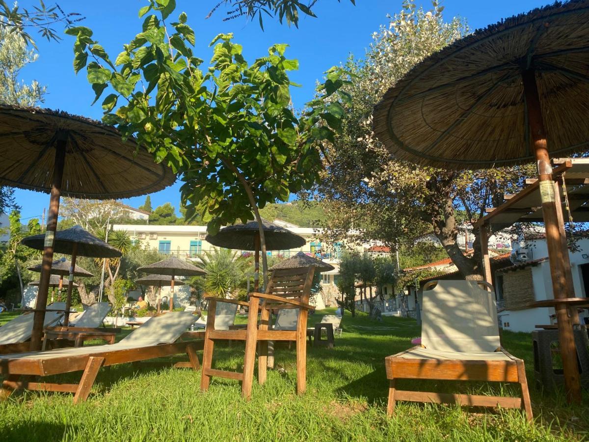 Angeliki Beach Hotel Megali Ammos  Bagian luar foto