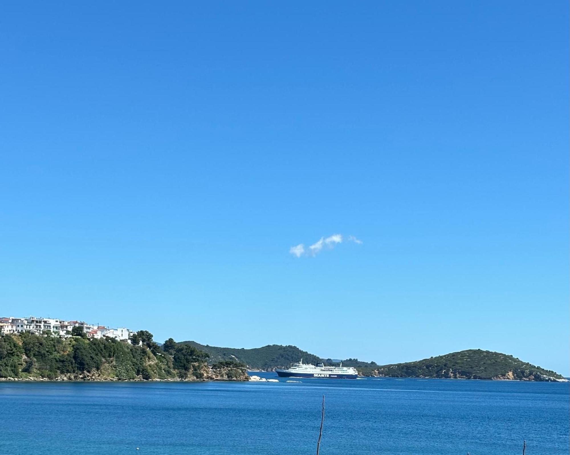 Angeliki Beach Hotel Megali Ammos  Bagian luar foto