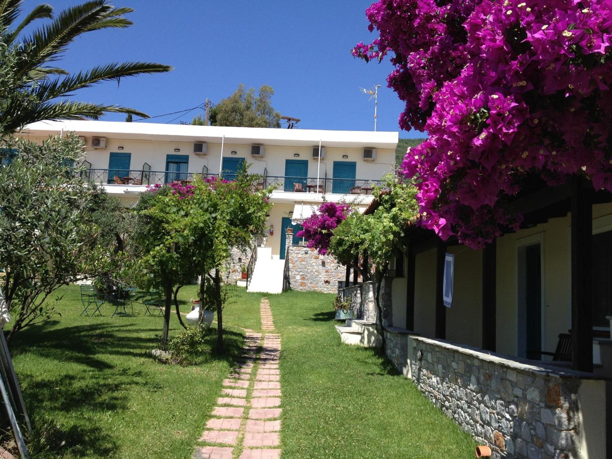 Angeliki Beach Hotel Megali Ammos  Bagian luar foto