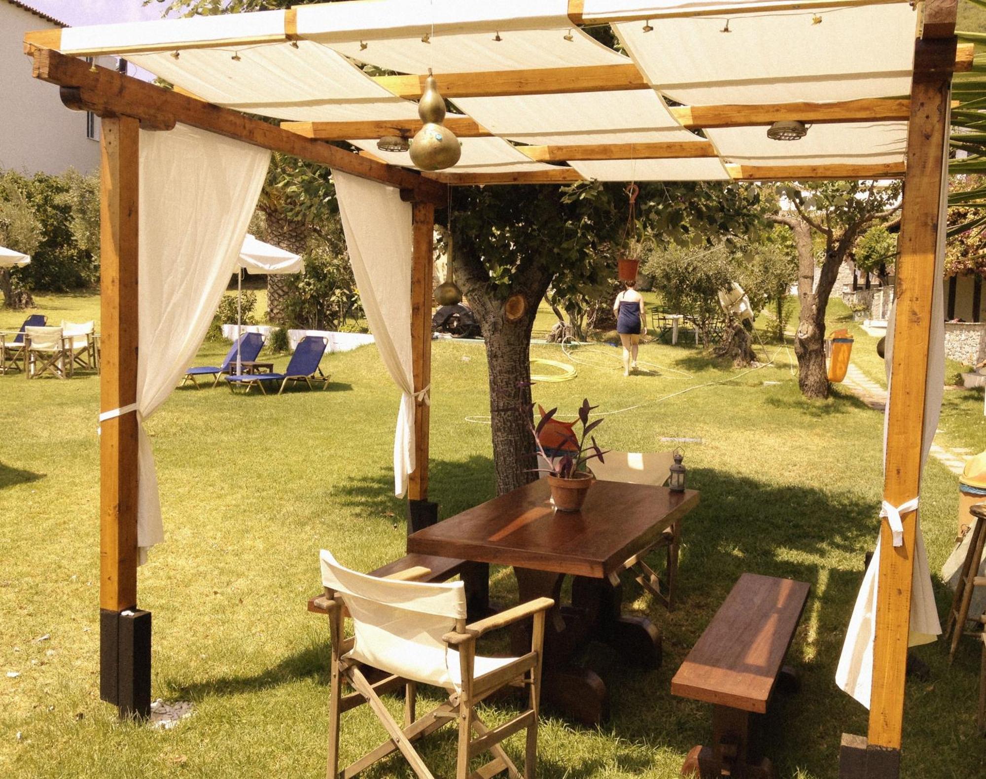 Angeliki Beach Hotel Megali Ammos  Bagian luar foto