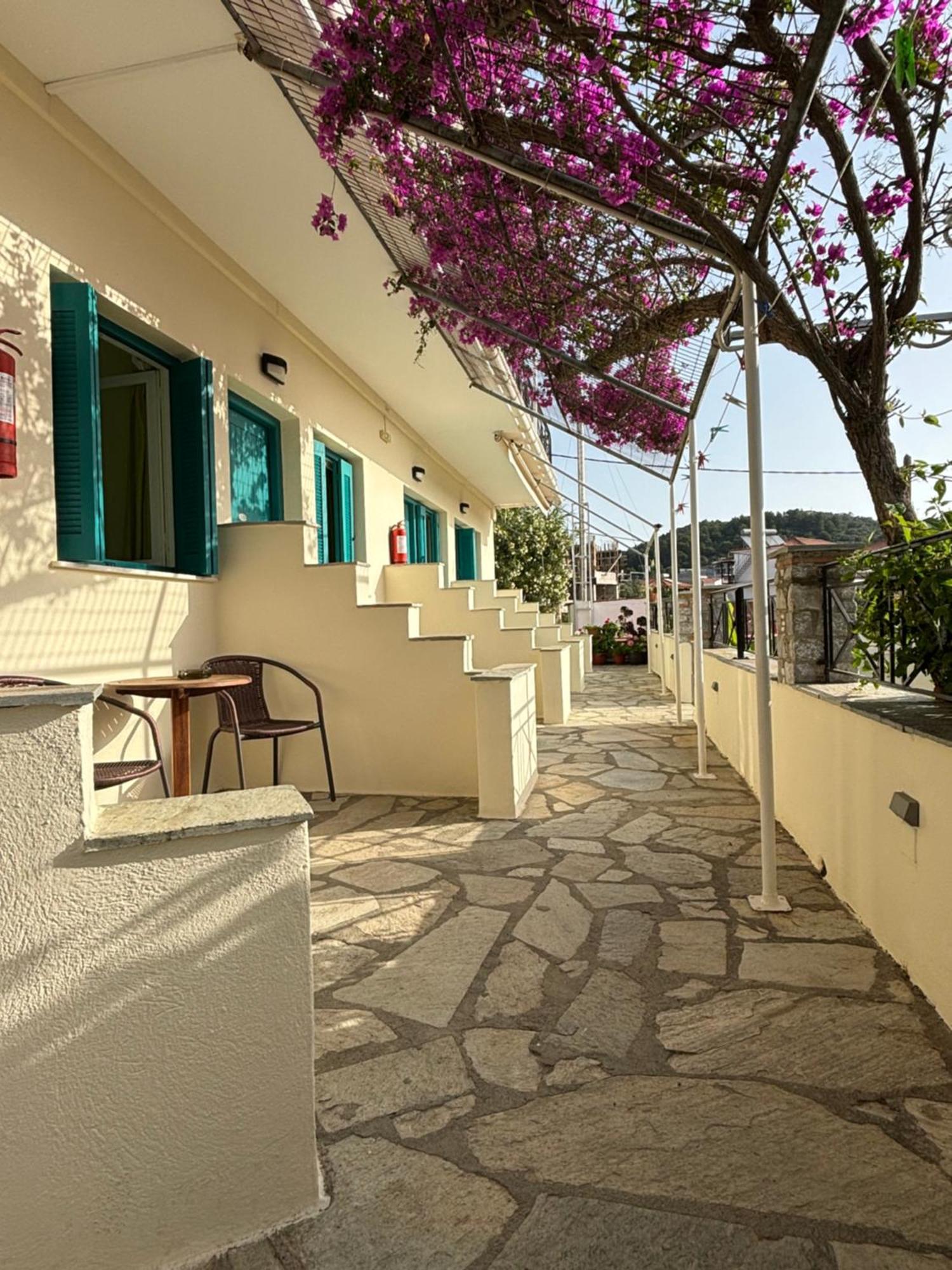 Angeliki Beach Hotel Megali Ammos  Bagian luar foto