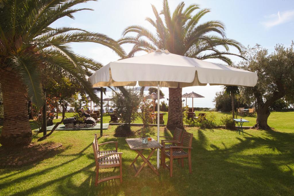 Angeliki Beach Hotel Megali Ammos  Bagian luar foto