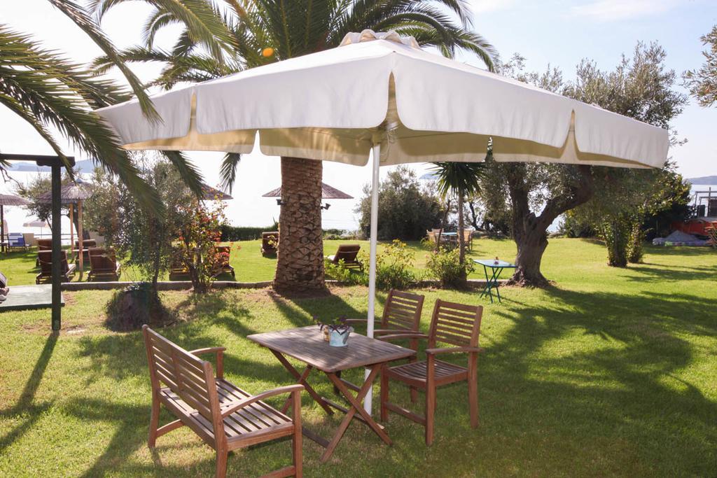 Angeliki Beach Hotel Megali Ammos  Bagian luar foto