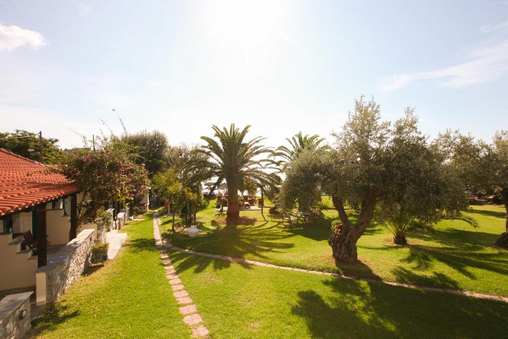Angeliki Beach Hotel Megali Ammos  Bagian luar foto
