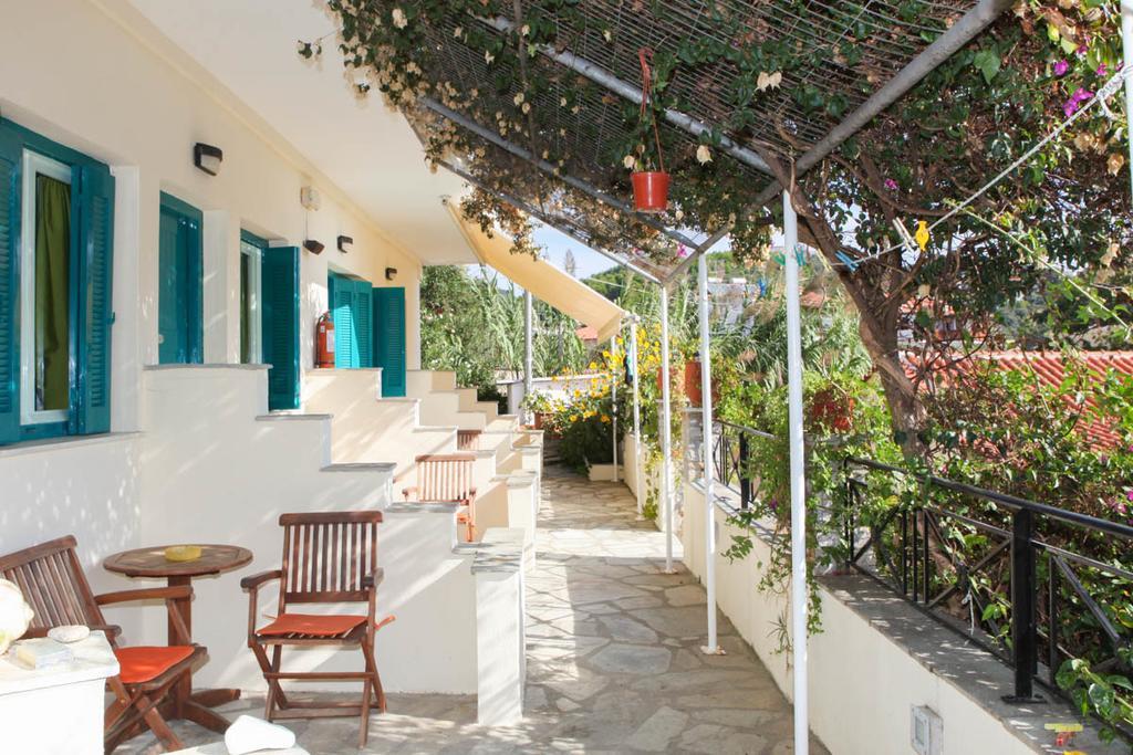 Angeliki Beach Hotel Megali Ammos  Bagian luar foto