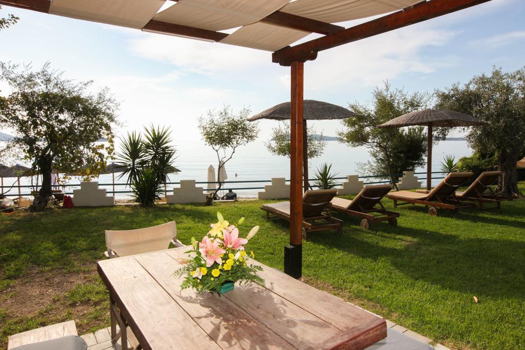 Angeliki Beach Hotel Megali Ammos  Bagian luar foto