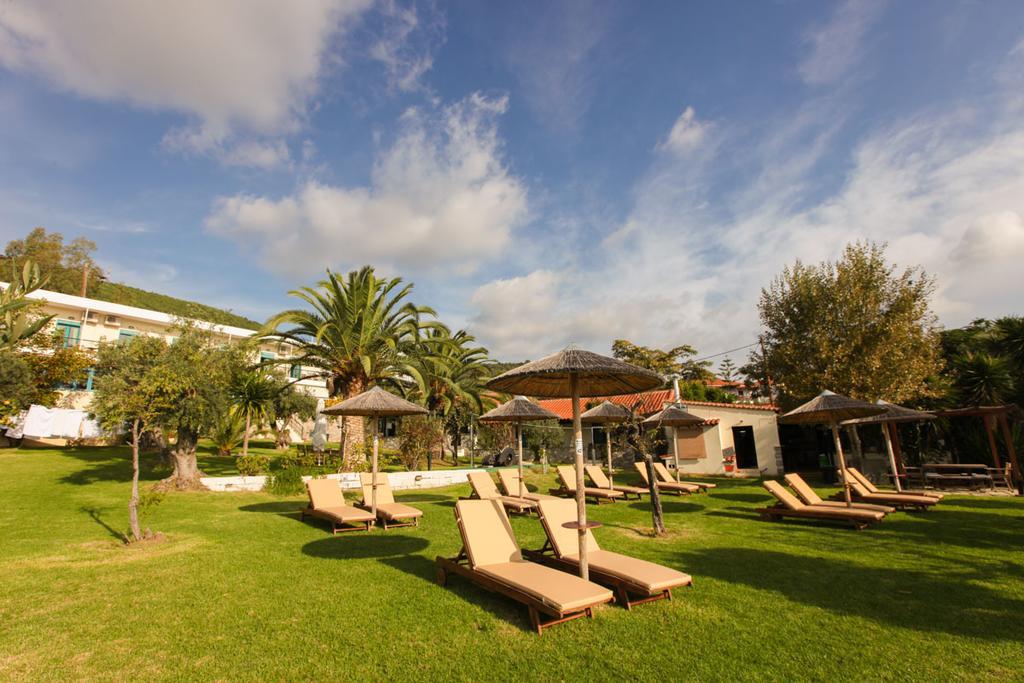 Angeliki Beach Hotel Megali Ammos  Bagian luar foto