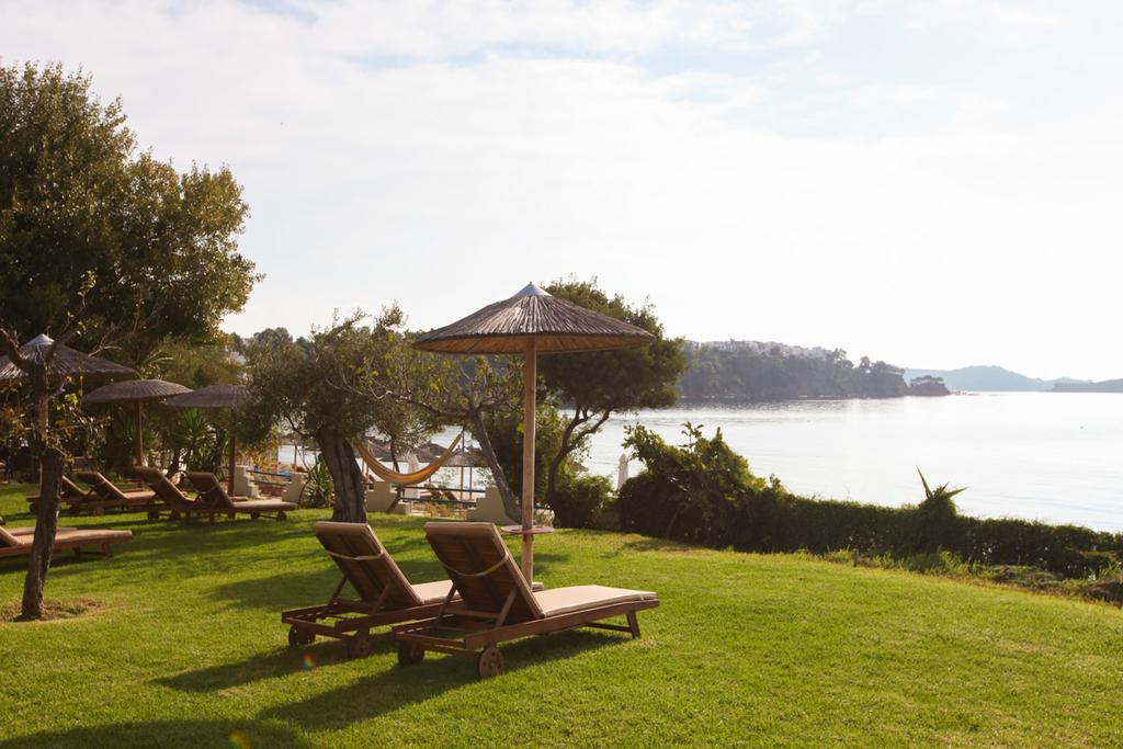 Angeliki Beach Hotel Megali Ammos  Bagian luar foto