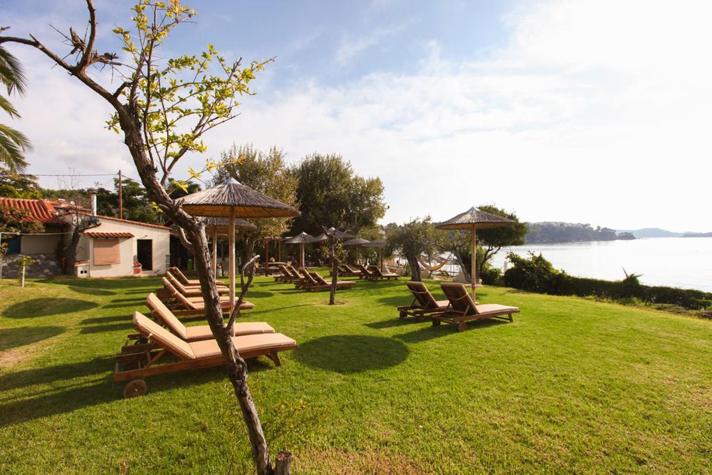 Angeliki Beach Hotel Megali Ammos  Bagian luar foto