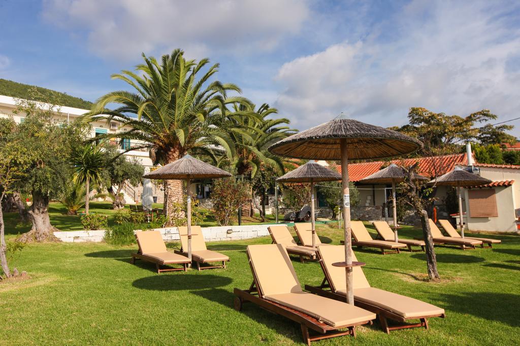 Angeliki Beach Hotel Megali Ammos  Bagian luar foto