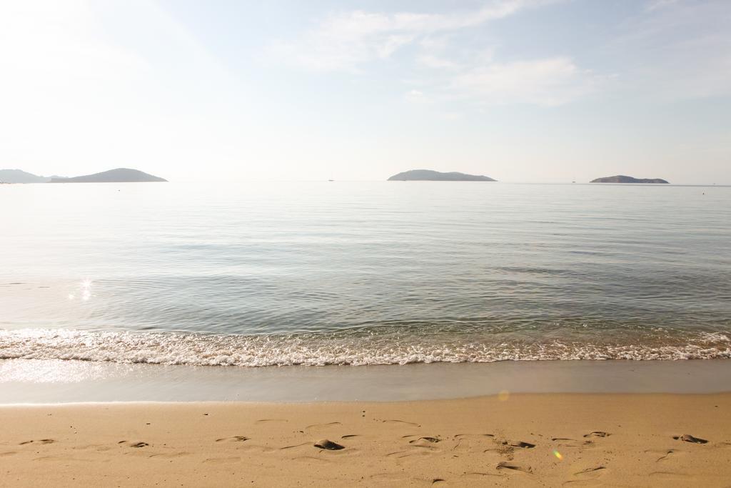 Angeliki Beach Hotel Megali Ammos  Bagian luar foto