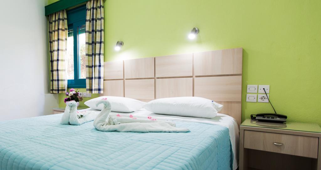 Angeliki Beach Hotel Megali Ammos  Bagian luar foto