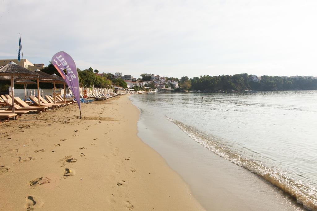 Angeliki Beach Hotel Megali Ammos  Bagian luar foto