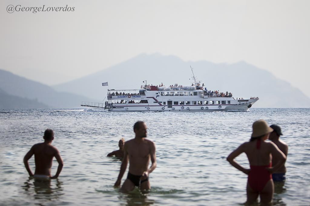 Angeliki Beach Hotel Megali Ammos  Bagian luar foto