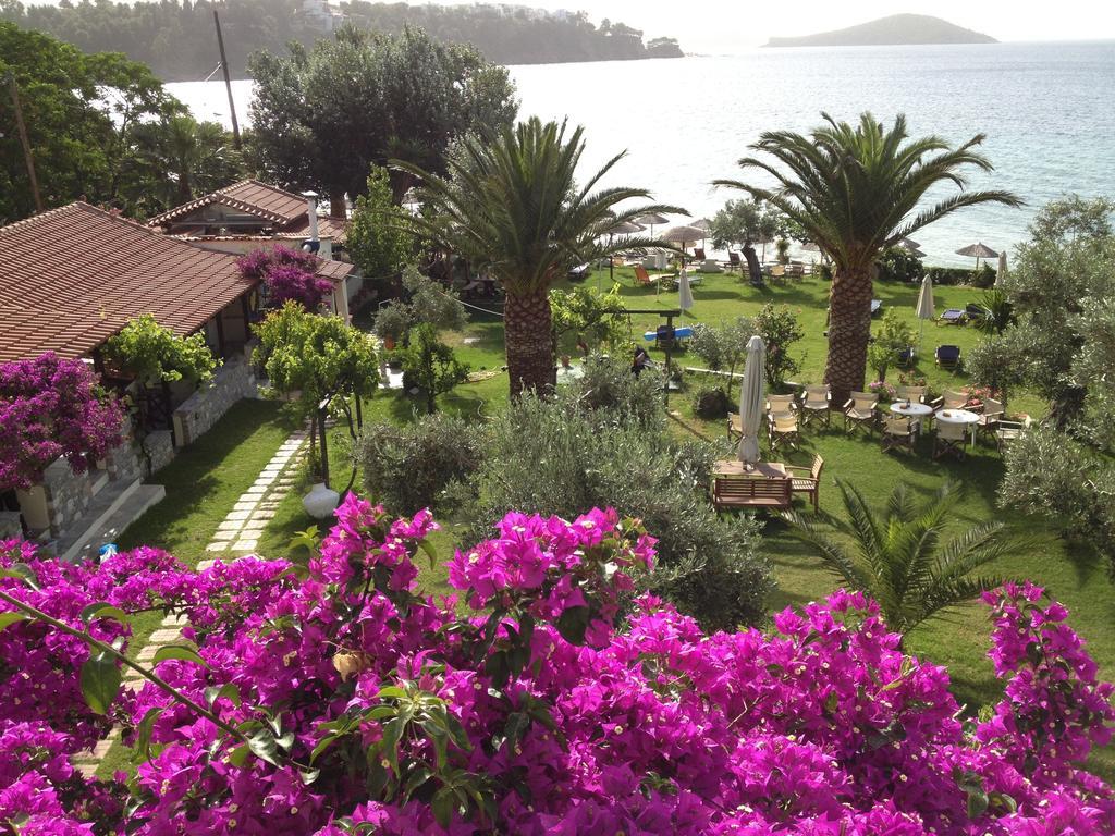Angeliki Beach Hotel Megali Ammos  Bagian luar foto