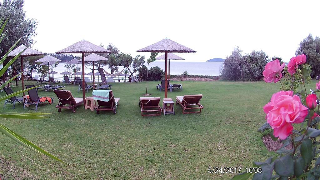 Angeliki Beach Hotel Megali Ammos  Bagian luar foto