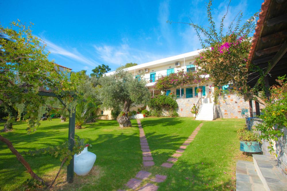Angeliki Beach Hotel Megali Ammos  Bagian luar foto