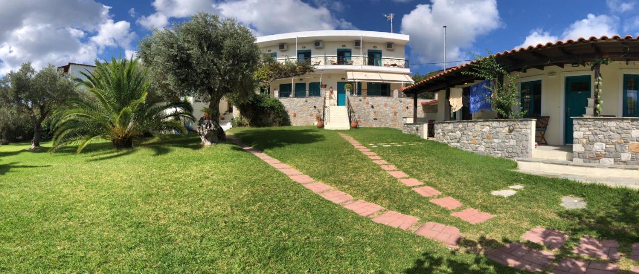 Angeliki Beach Hotel Megali Ammos  Bagian luar foto