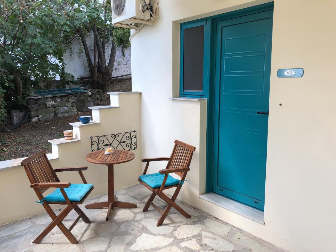 Angeliki Beach Hotel Megali Ammos  Bagian luar foto