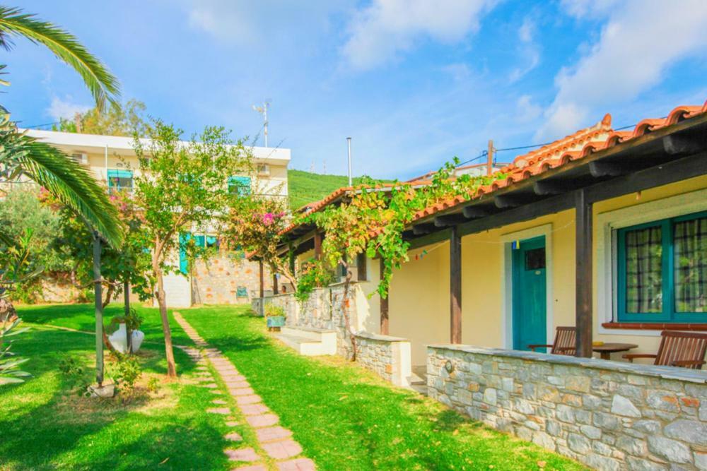 Angeliki Beach Hotel Megali Ammos  Bagian luar foto