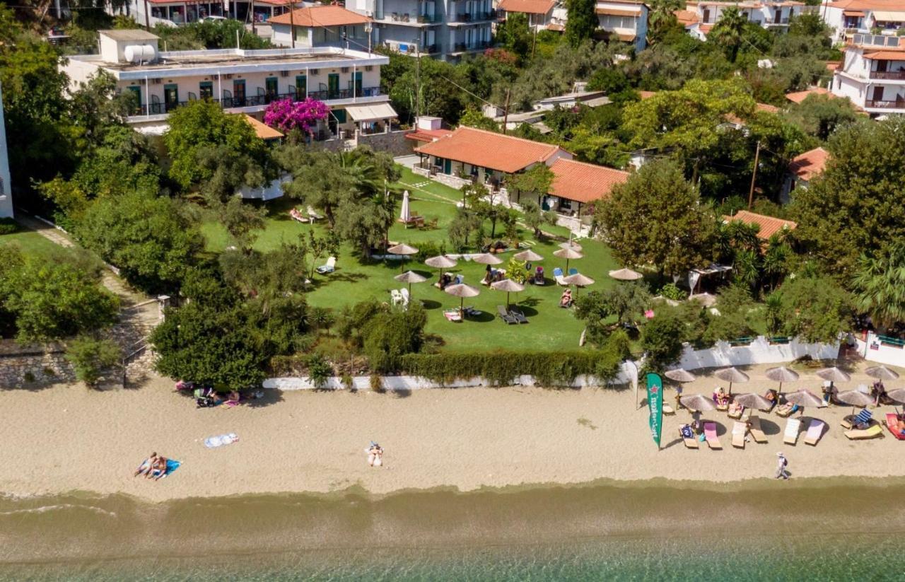 Angeliki Beach Hotel Megali Ammos  Bagian luar foto