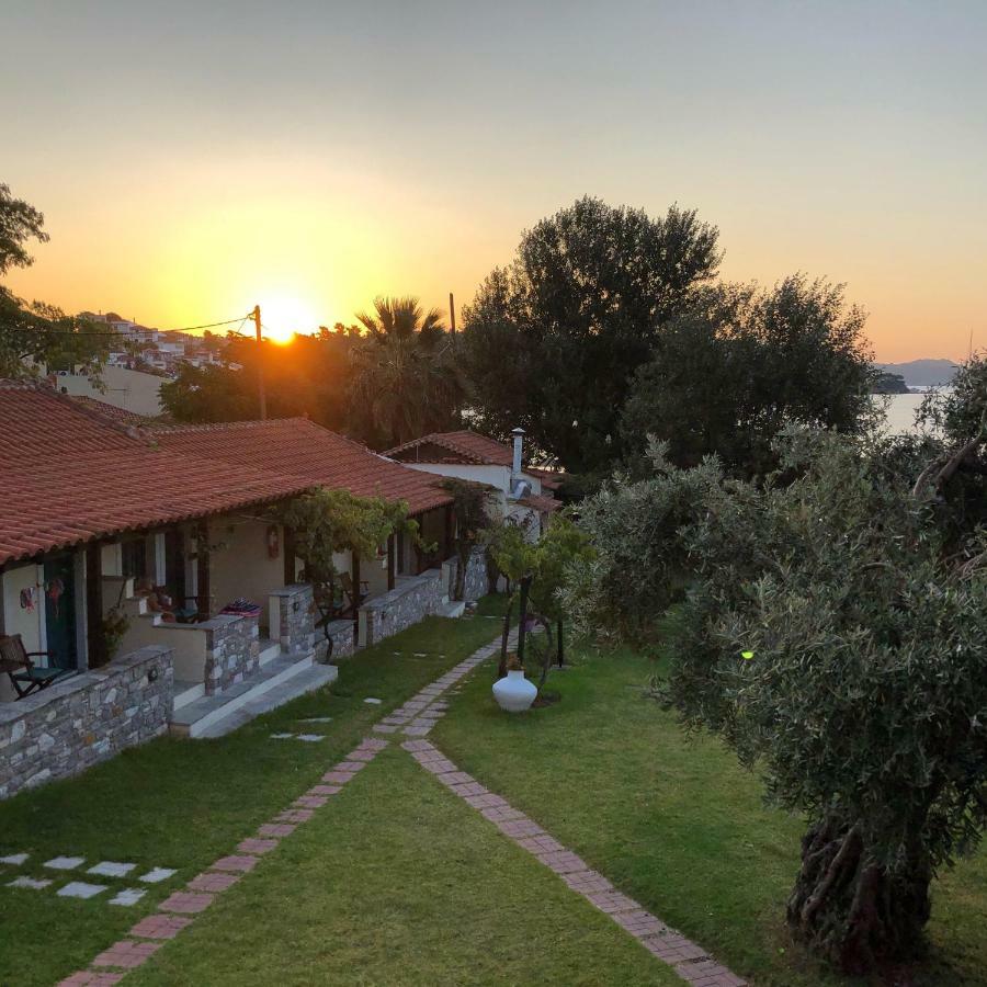 Angeliki Beach Hotel Megali Ammos  Bagian luar foto