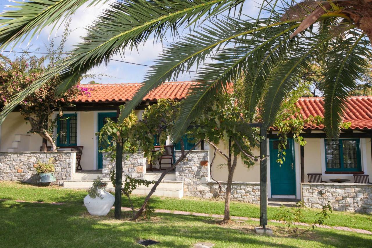 Angeliki Beach Hotel Megali Ammos  Bagian luar foto